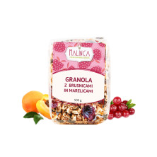 Granola z brusnicami in marelicami 500g