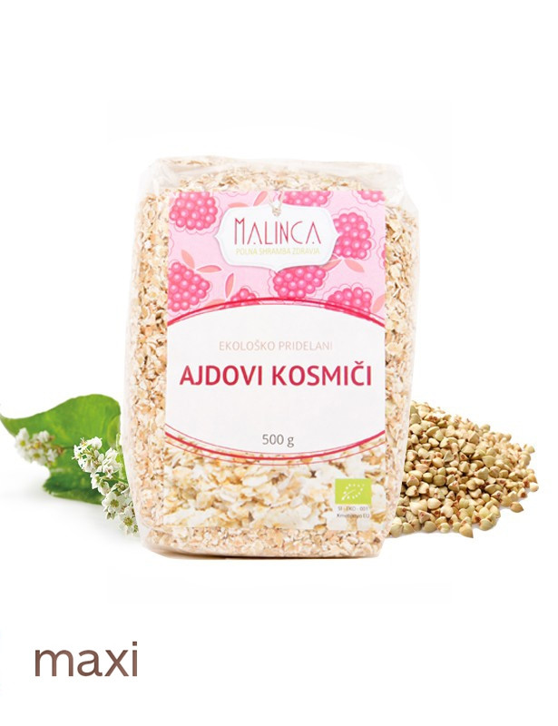 Ajdovi kosmiči iz ekološke pridelave 500g