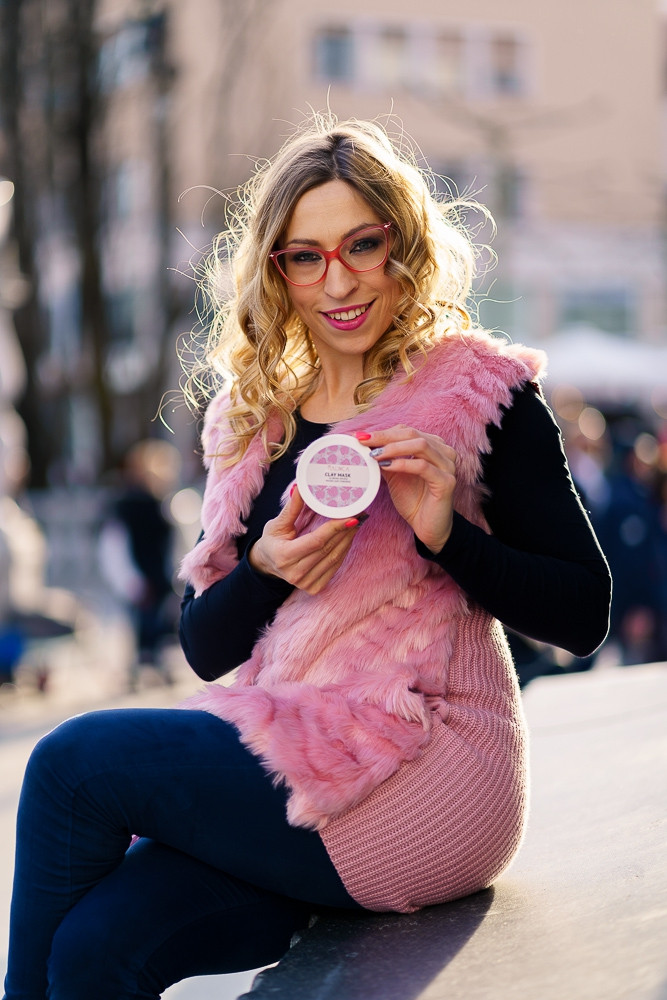 Glinena maska za obraz - za vse tipe kože 80 g 