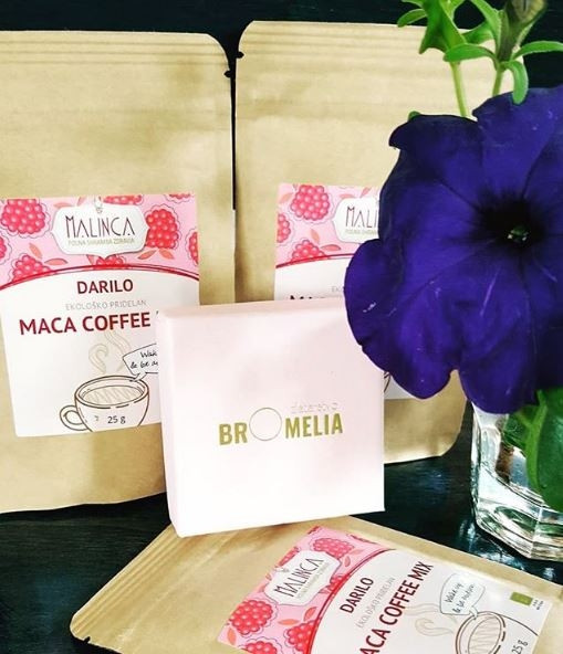 Slike strank, maca coffee mix darilce