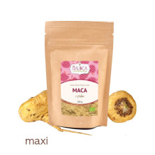 Maca v prahu iz ekološke pridelave 200g