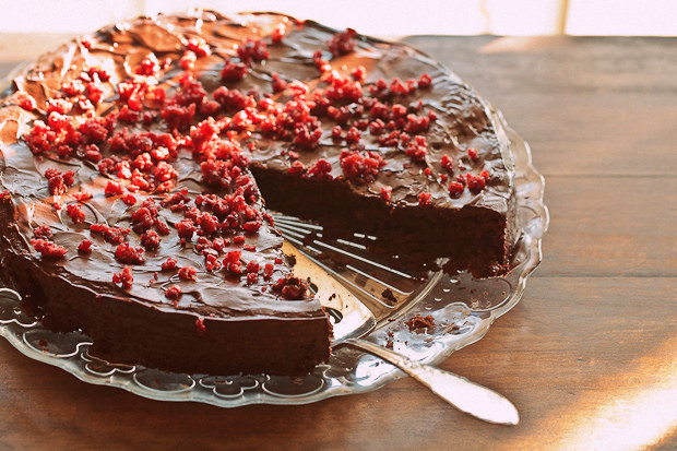 Brusnična torta