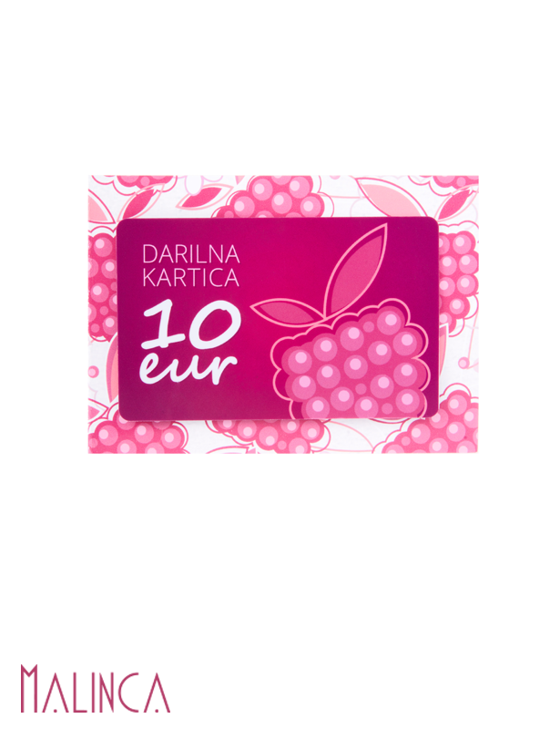 Darilna kartica 10 €