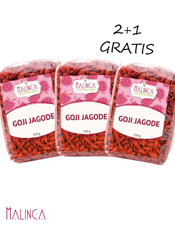 Goji jagode 2+1 gratis (3x250g)