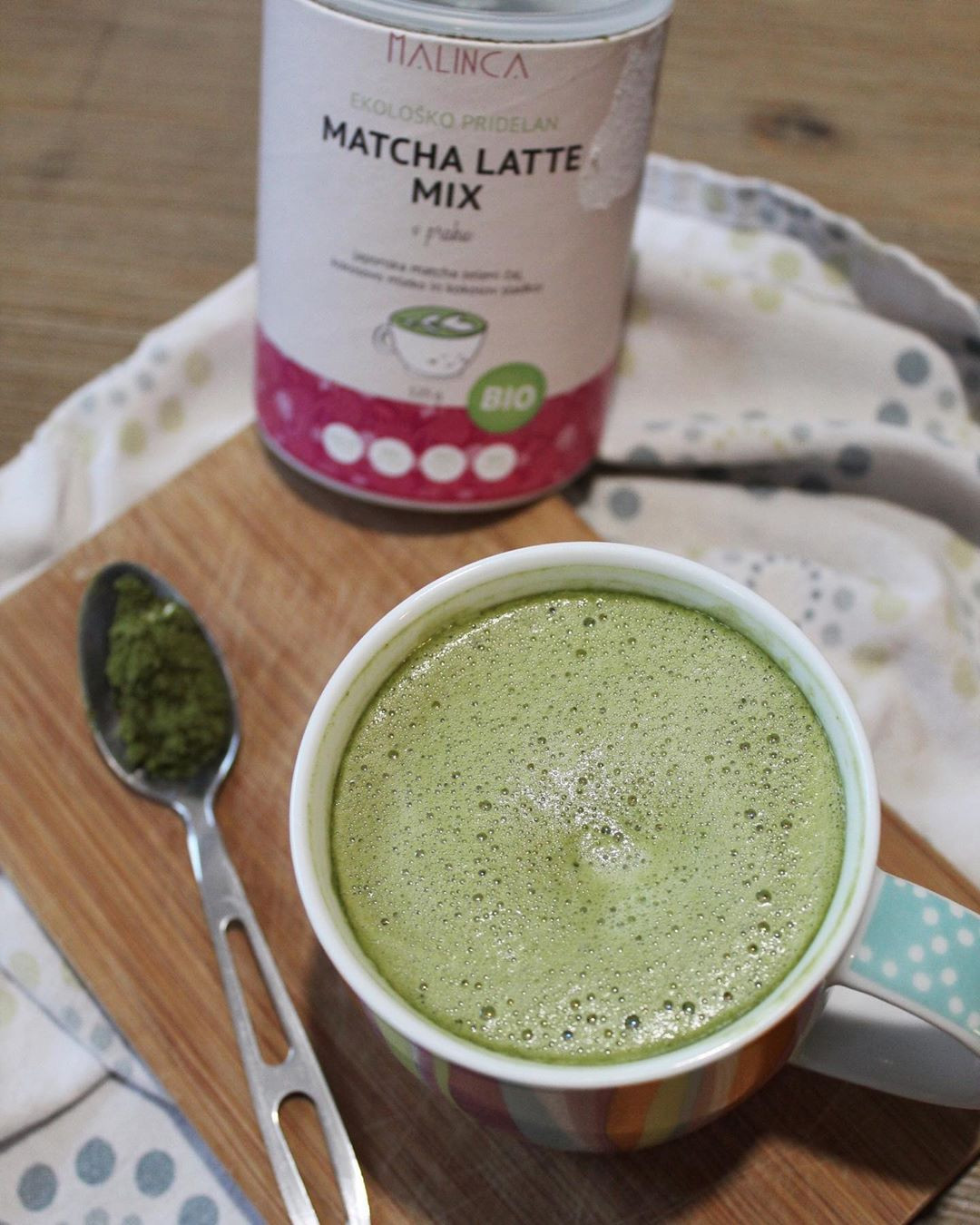Matcha latte mix iz ekološke pridelave 