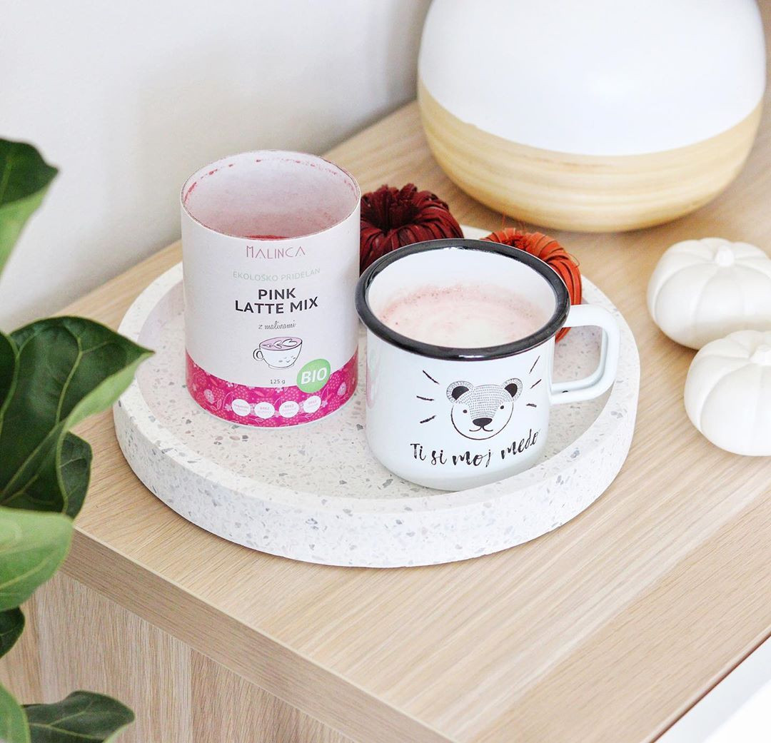 Pink latte Mix