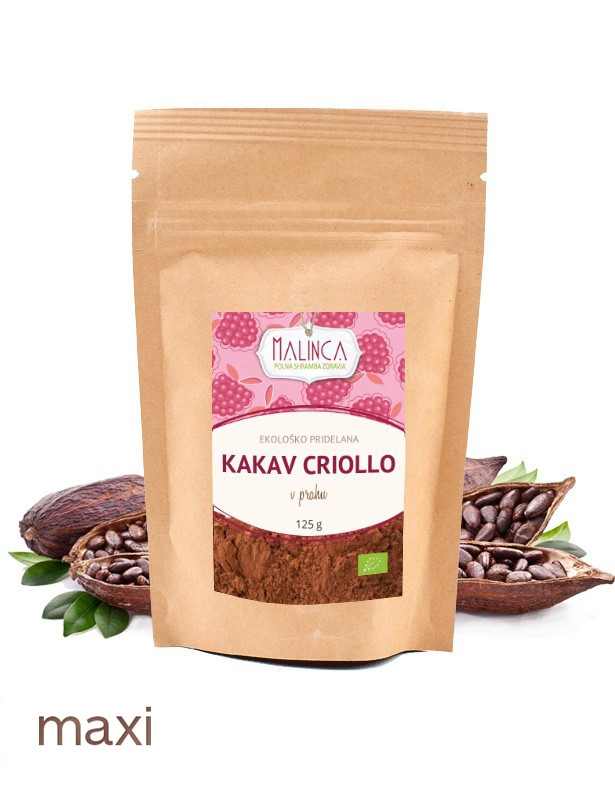 Presni kakav criollo v prahu iz ekološke pridelave 125g