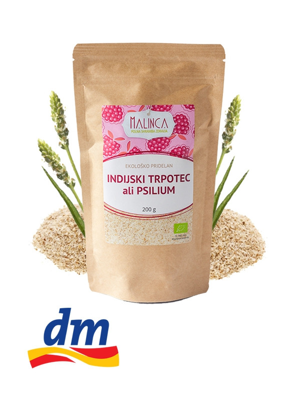 Psilium/indijski trpotec iz ekološke pridelave 200g 
