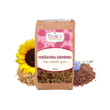 Mješavina sjemenki (suncokretove, sezamove i lanene) 500g