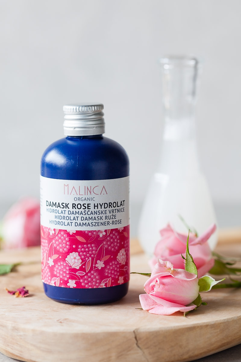 Hidrolat damask ruže iz ekološkog uzgoja 100 ml