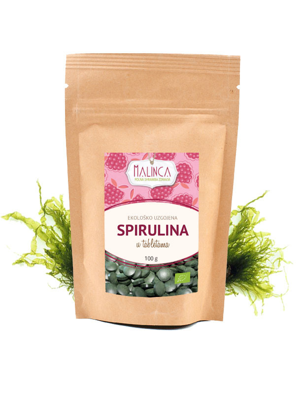 Spirulina u tabletama iz ekološkog uzgoja (200 tableta)