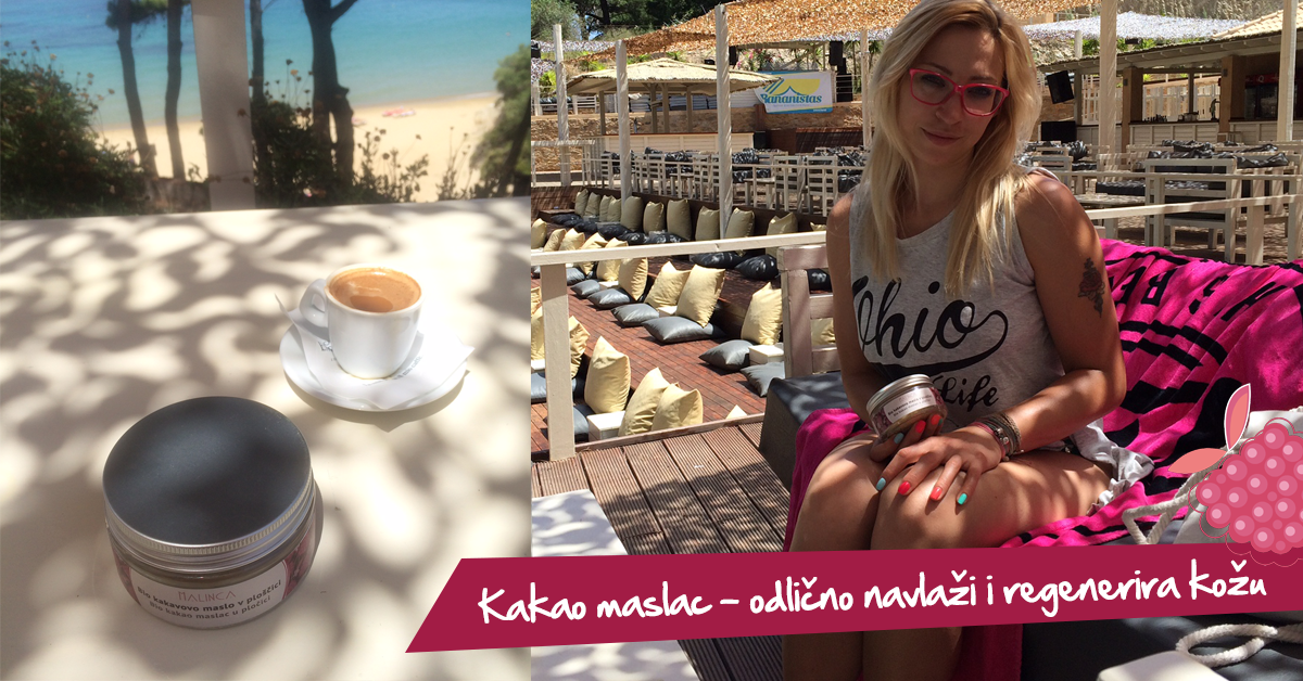Bio kakao maslac sa šljokicama