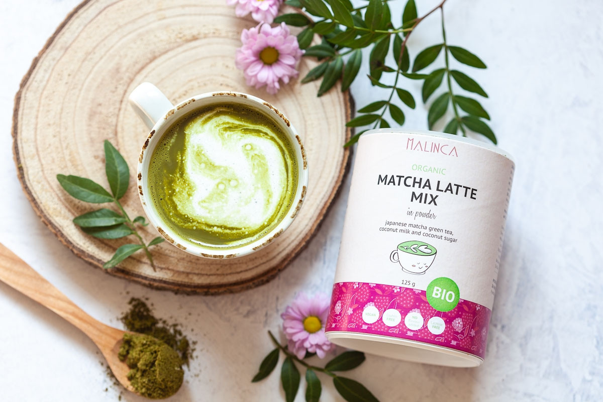 Matcha latte mix iz ekološkog uzgoja 