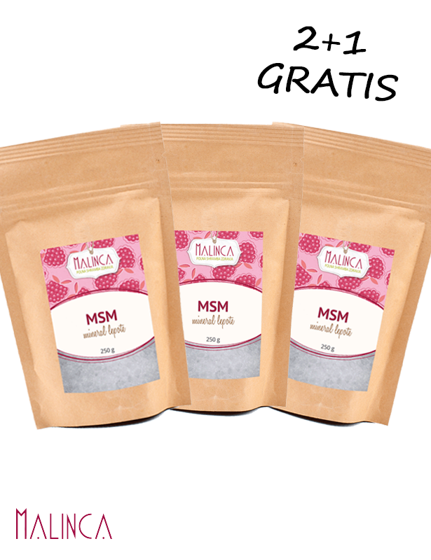 MSM - mineral ljepote 250g 2+1 gratis