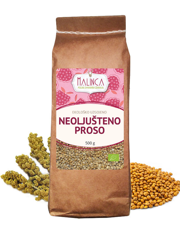 Neoljušteno proso iz ekološkog uzgoja 500g