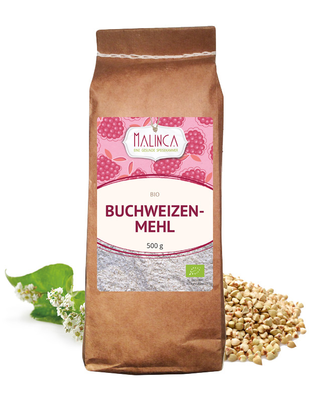 Buchweizenmehl aus ökologischem Landbau 500g 