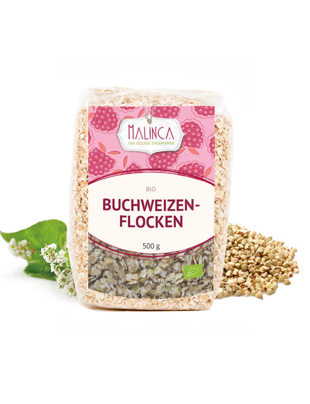 Buchweizenflocken aus ökologischem Landbau 500g