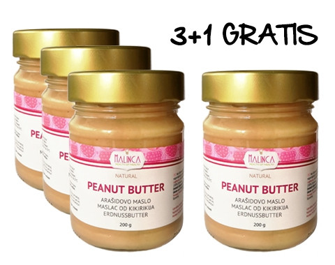 Erdnussbutter 200g 3+1 Gratis