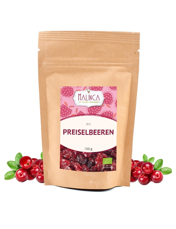 Preiselbeeren aus ökologischem Landbau 100g