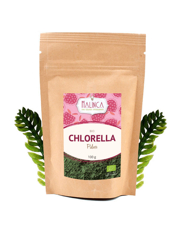 Chlorella Pulver aus ökologischem Landbau 100g
