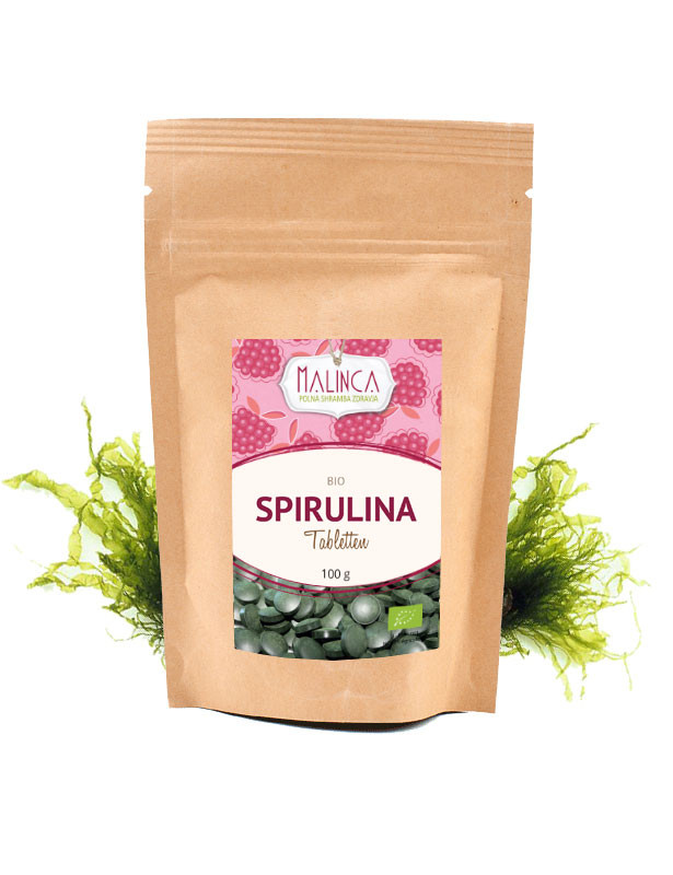 Spirulina Tabletten aus ökologischem Landbau (200 Tabletten)