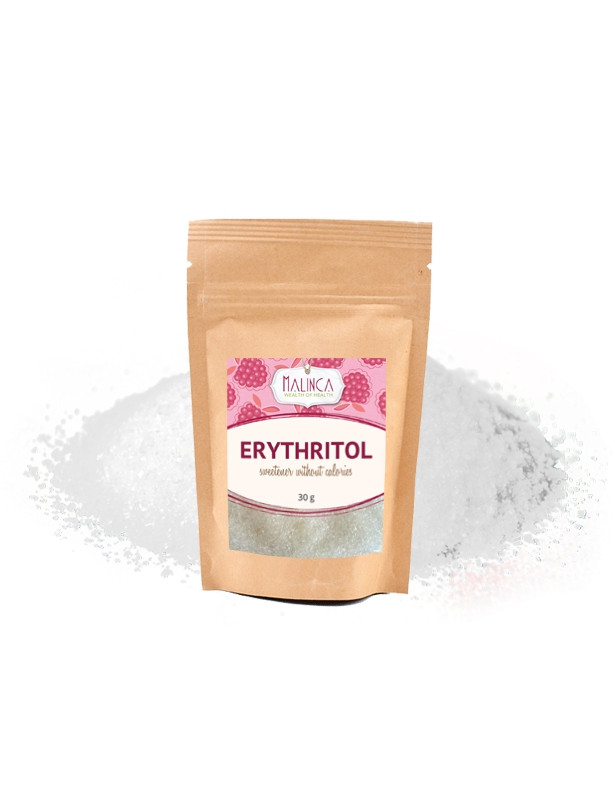 Erythritol (Erythrit) – ein Süßstoff ohne Kalorien - Probepackung 30 g