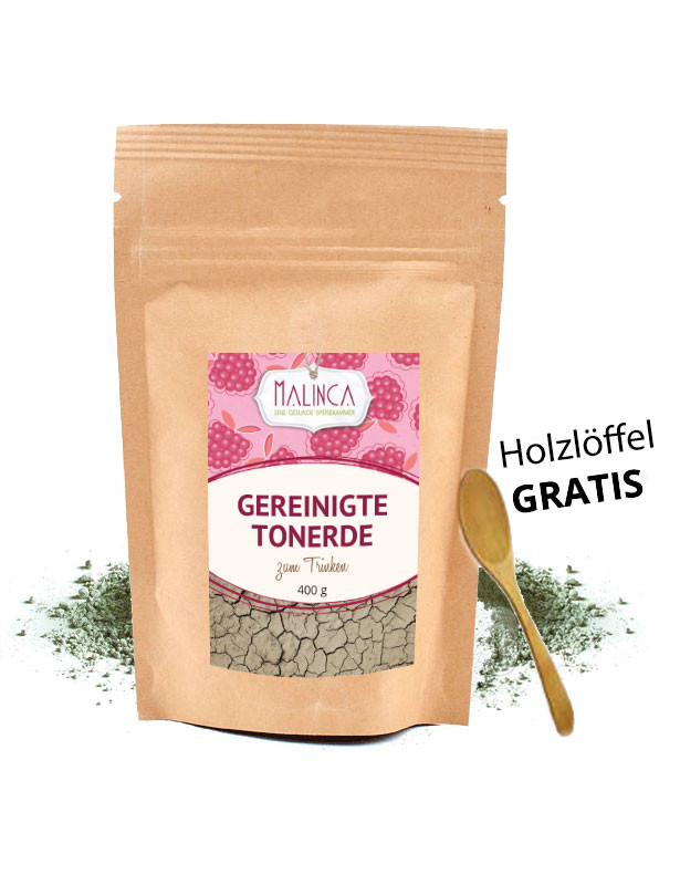 Gereinigte Tonerde zum Trinken im Pulver 400 g