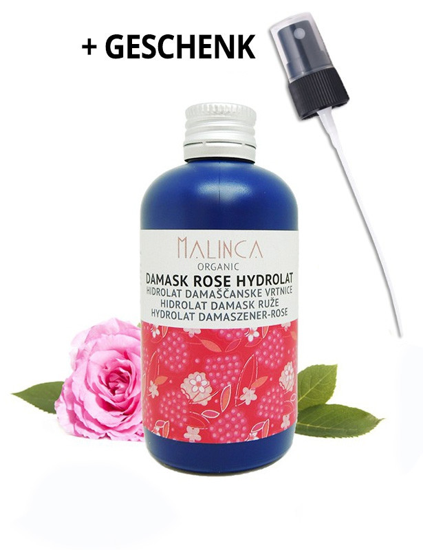 Hydrolat Damaszener-Rose aus ökologischem Landbau