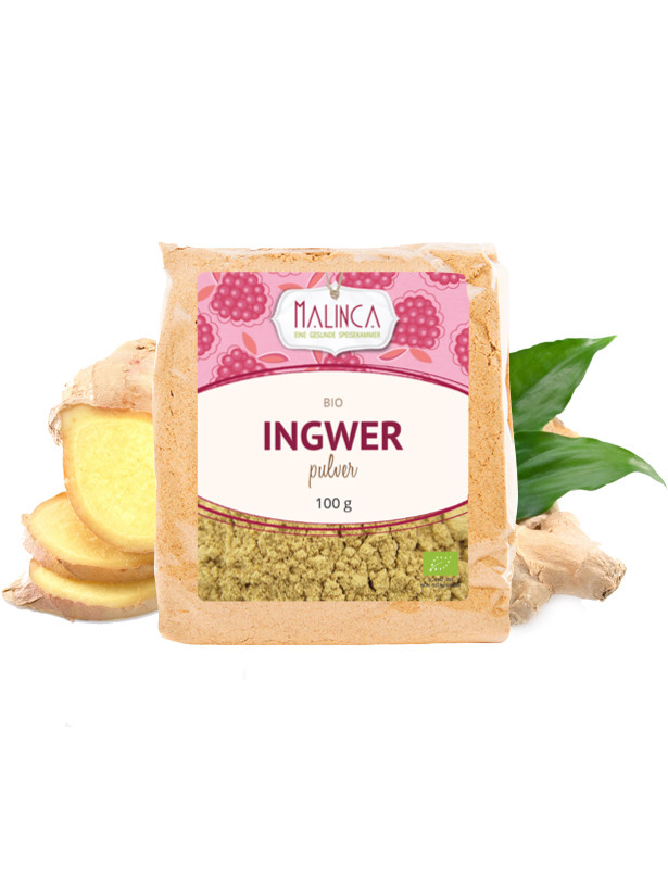 Ingwer Pulver aus ökologischem Landbau 100g