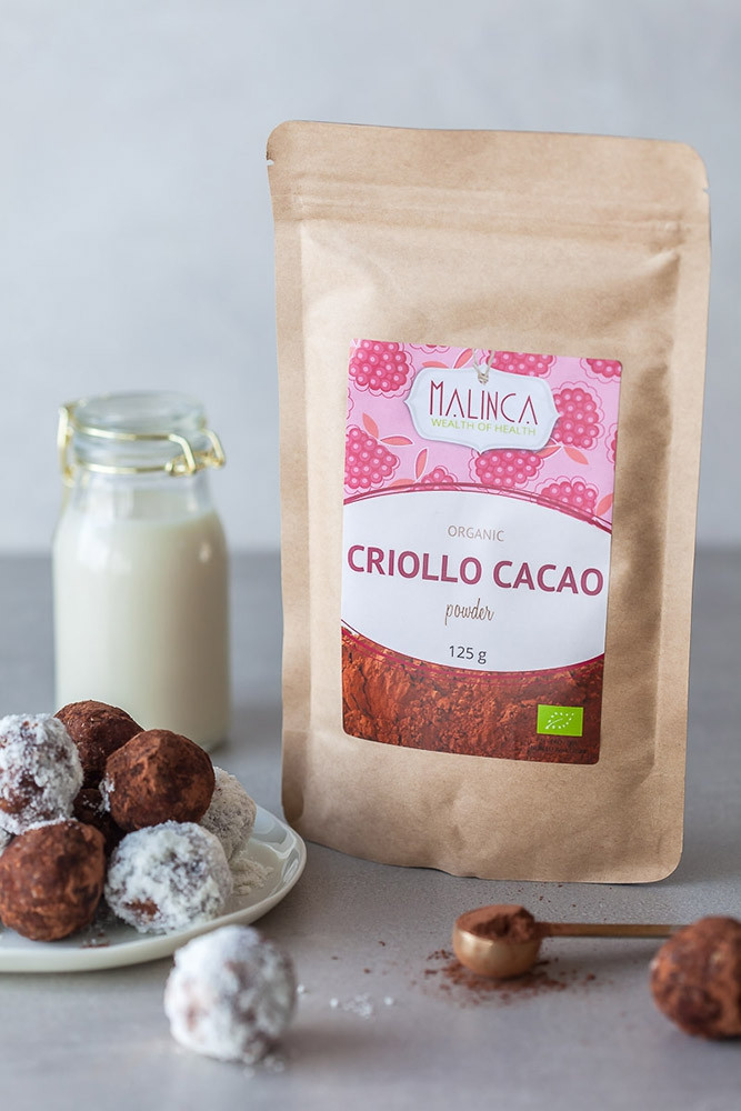 100% Rohkost Criollo Kakaopulver 