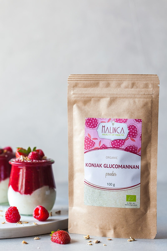 Konjak Glucomannan Pulver aus ökologischem Landbau 100 g