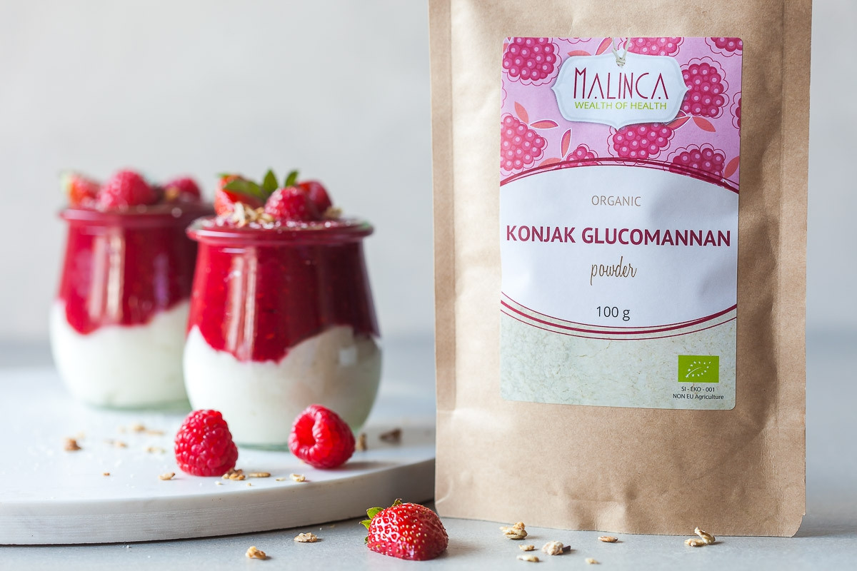 Konjak Glucomannan Pulver aus ökologischem Landbau 100 g