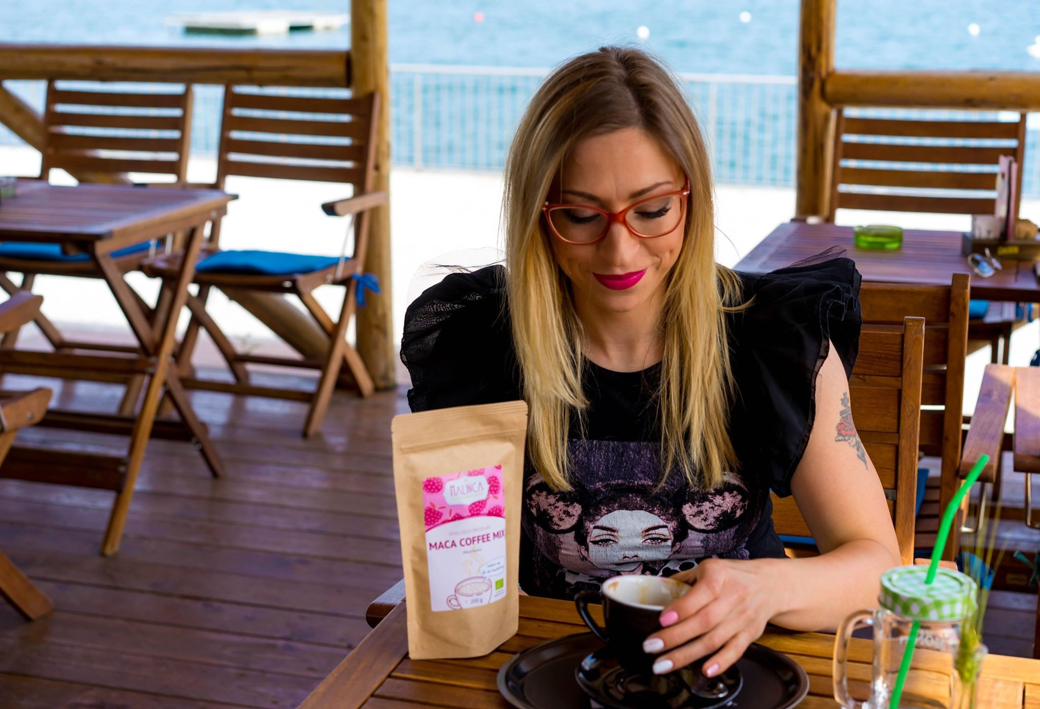 Maca coffee mix