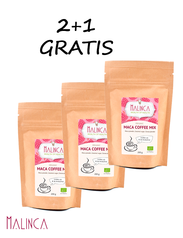 Organski Maca coffee mix 200g 2+1 gratis 