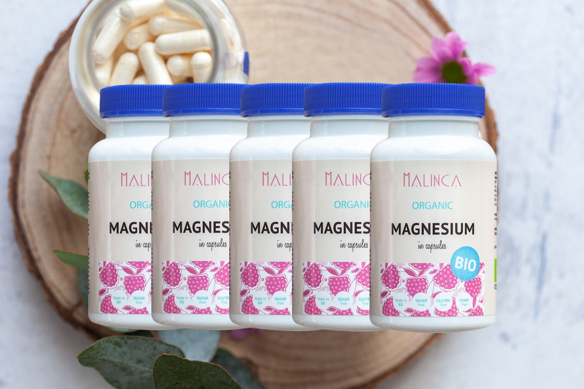 5 x Magnesium aus ökologischem Landbau + kostenlose Lieferung
