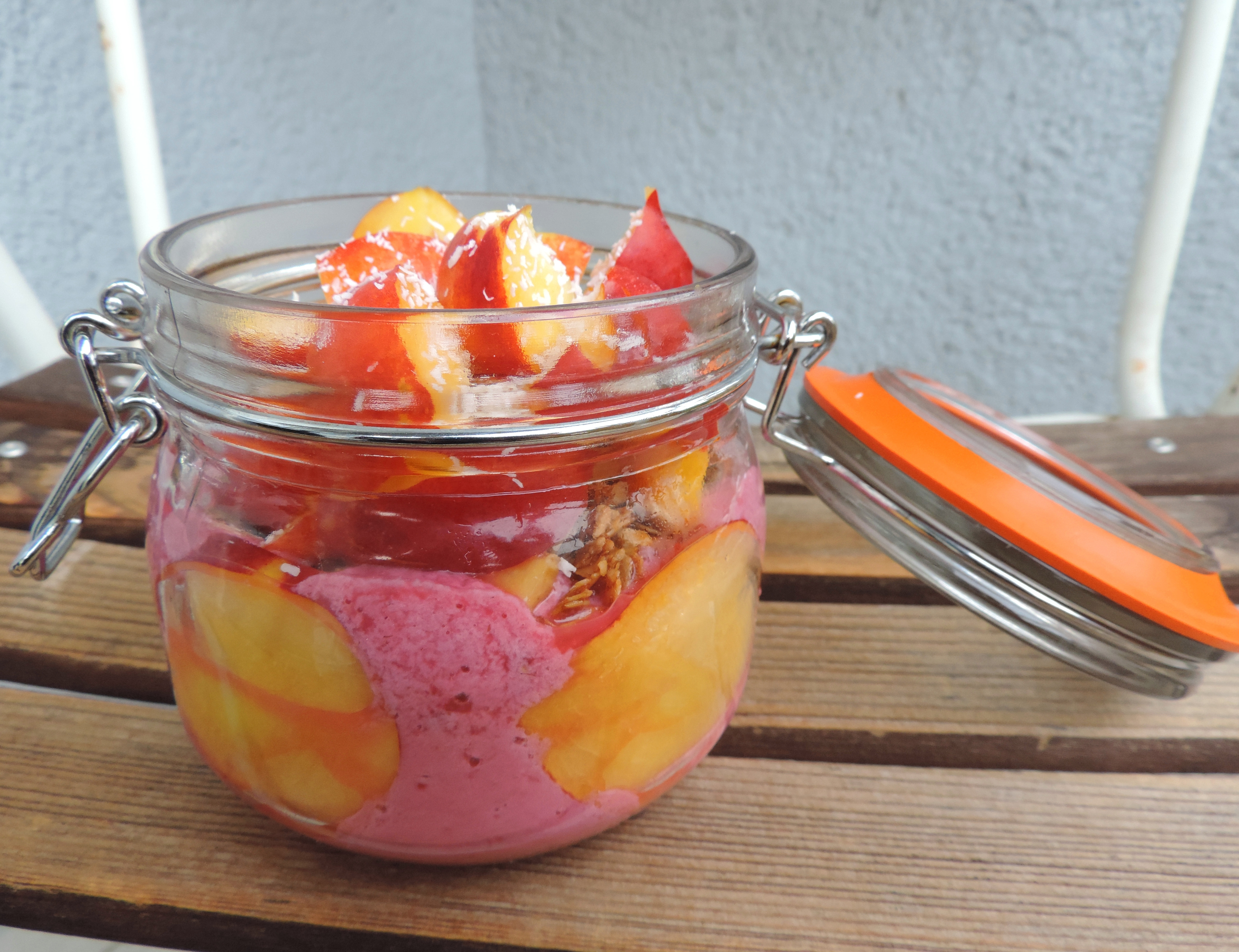 Himbeere-Granola