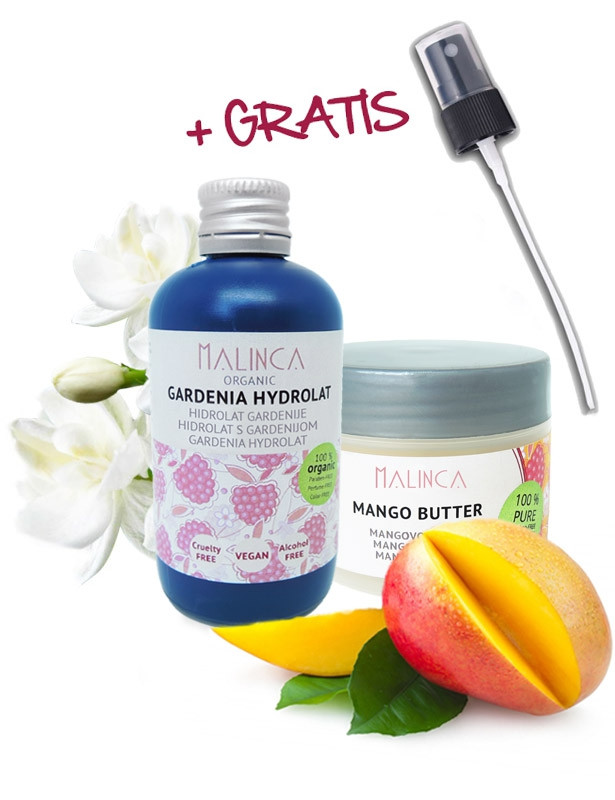 Natürliches Paket für duftende Haut