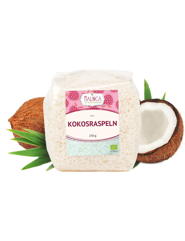 Kokosraspeln (grob gemahlenes Mehl) aus ökologischem Landbau 250g