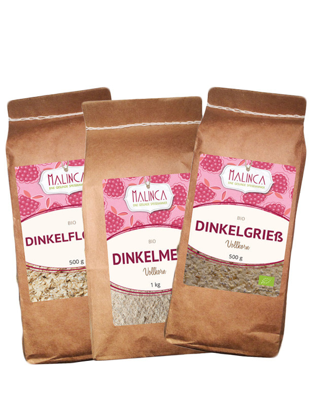 Dinkel-Paket aus ökologischem Landbau