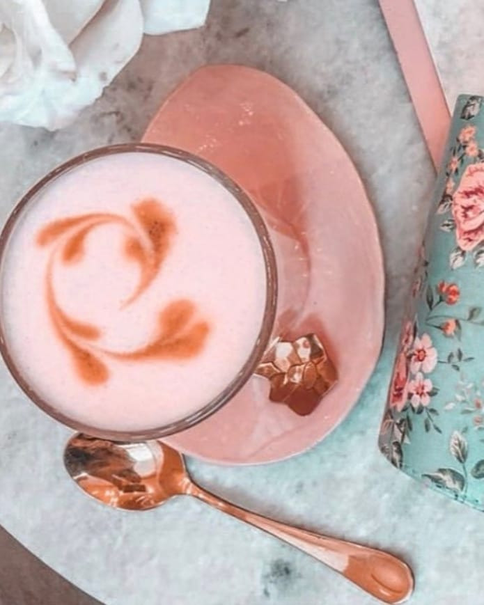 Pink Latte Mix aus ökologischem Landbau