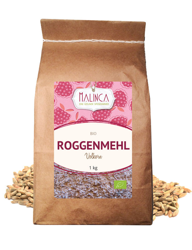 Roggen-Vollkornmehl aus ökologischem Landbau 1kg