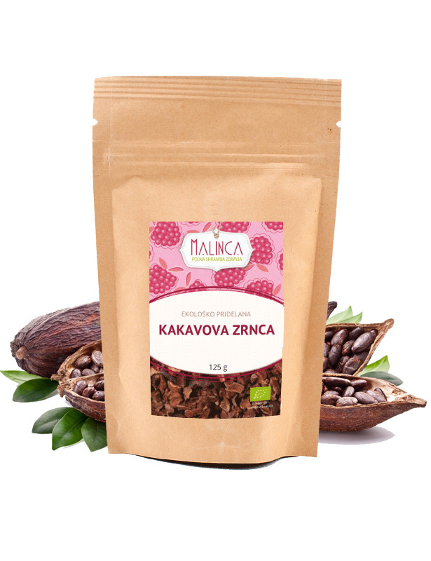 Kakavova zrnca criollo iz ekološke pridelave 125g