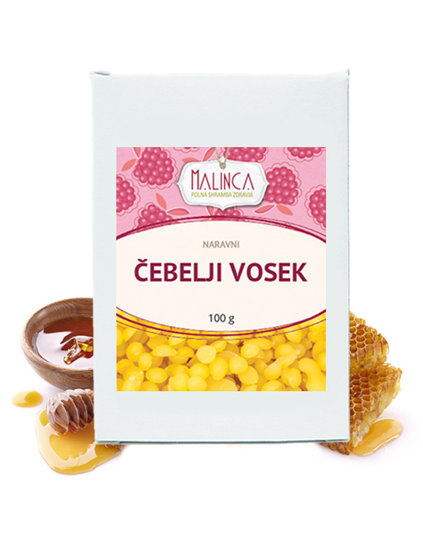 Natural Beeswax granulated 100g   