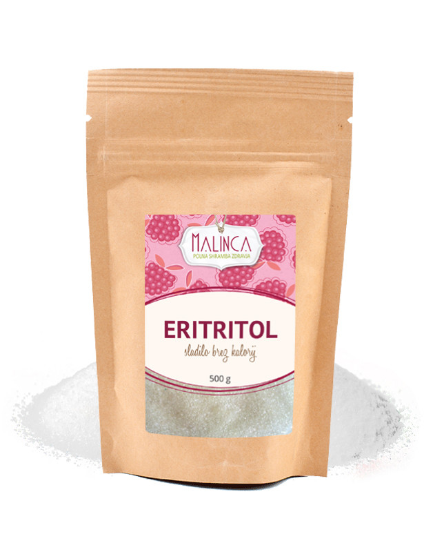 Erythritol sweetener without calories 500g