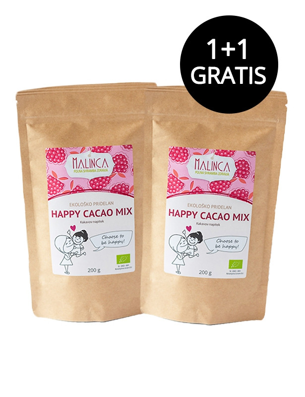Happy cacao mix 1+1 gratis