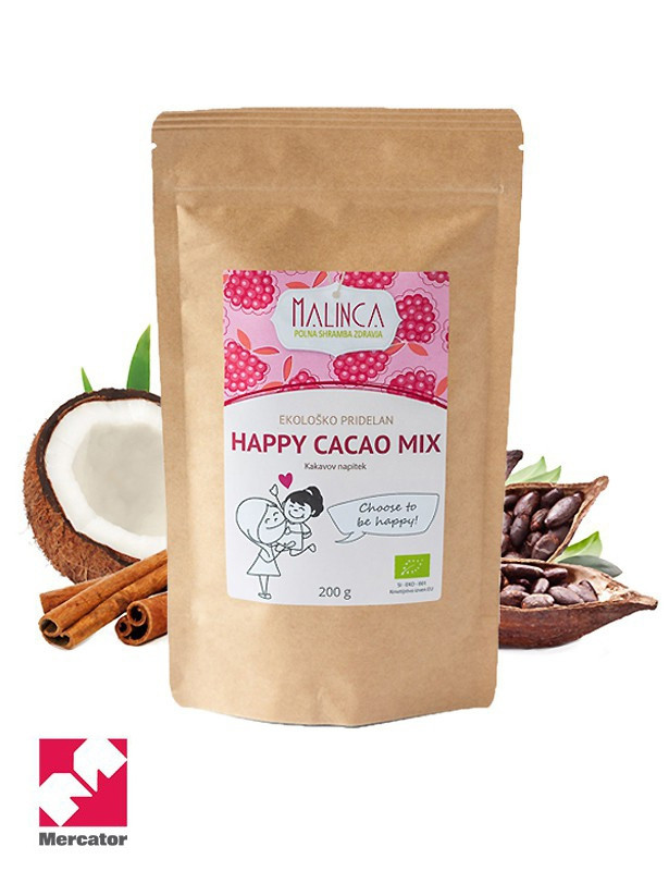 Happy cacao mix iz ekološke pridelave