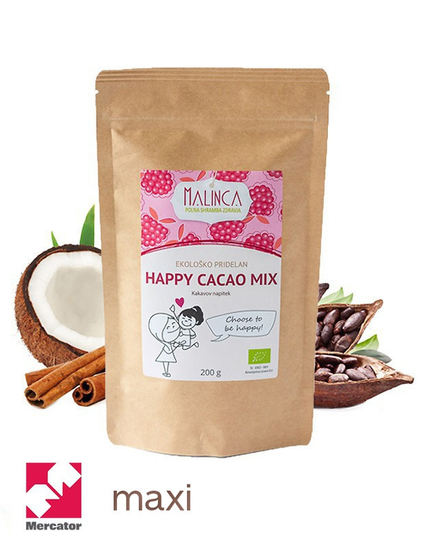 Happy Cacao mix iz ekološke pridelave 100g