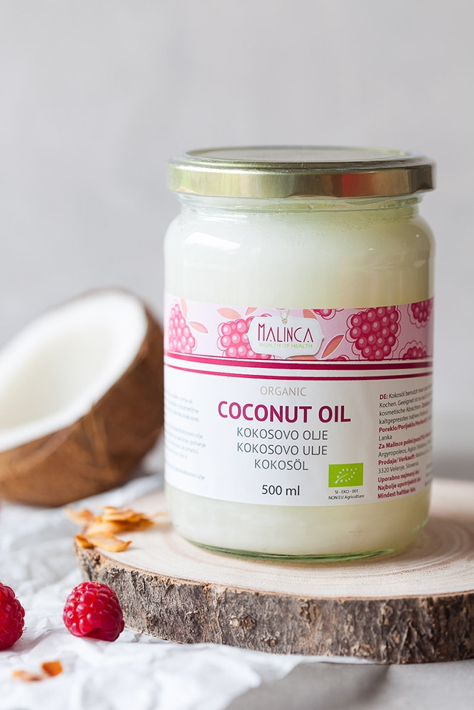 Extra Virgin Coconut oil Organic 500ml