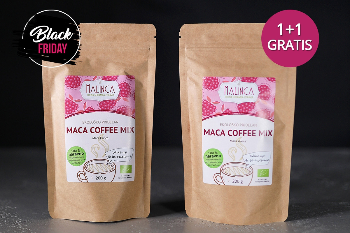 Maca coffee mix 1+1 gratis