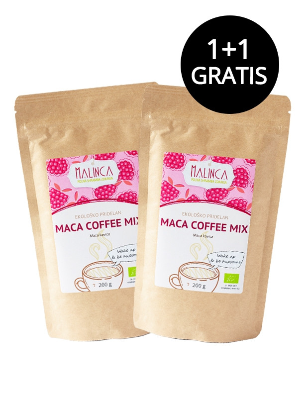 Maca coffee mix 1+1 gratis